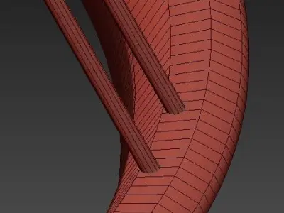 Sculptural Twists And Turns Create 3D model