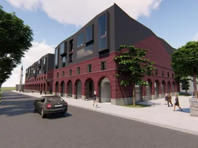 Fine Arts High School - Full Project 3D model