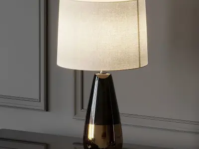 Roscoe Ceramic Table Lamp 3D model
