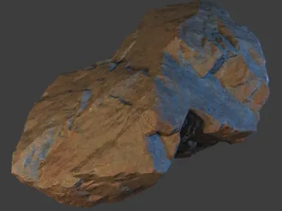 Rene Stone Low-poly 3D model