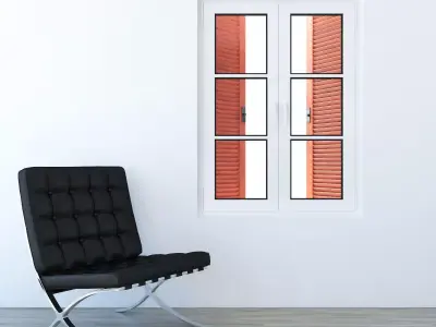 Wooden External Shutters 3D model