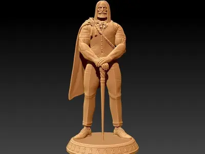 JP Street Fighter 3D print model