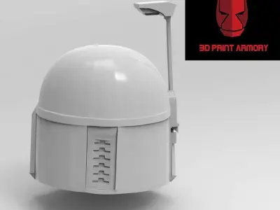Boba Fett helmet Empire Strikes Back Accurate STL 3D print model