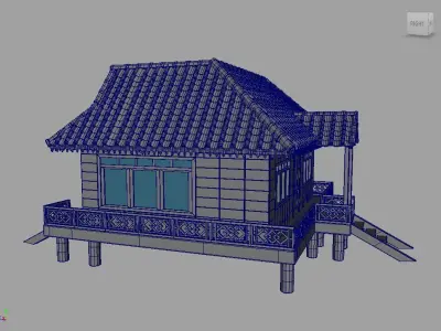 Beach House 3D model