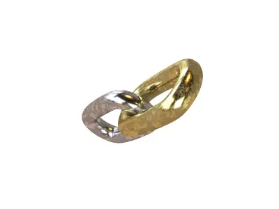 Chain Link Icon v1 004 Low-poly 3D model