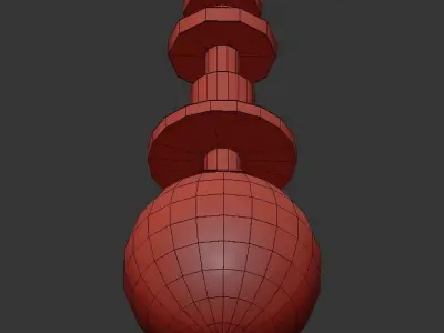 MARU PENDANT 3D model