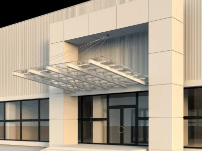 Retail store 3D model