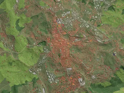 Saint-Etienne France - city and urban