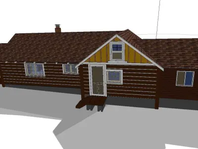 Creative Design-Holiday Cabin-069 3D model