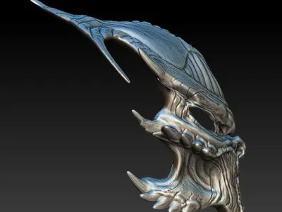 Odin predator Bio mask 3D model