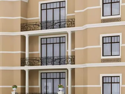 Classic Townhouse 3D model