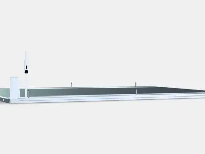 IRSTA LED worktop lighting 1 Low-poly 3D model