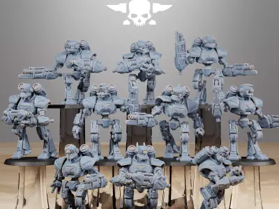 Scavenger Mechanods  3D print model