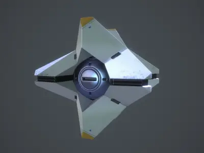 Ghost - Destiny 3D model