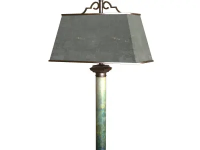 table light set 003 Low-poly 3D model