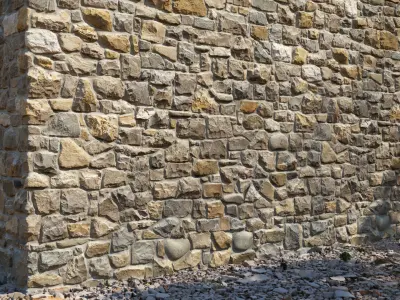 Italian stone wall Texture