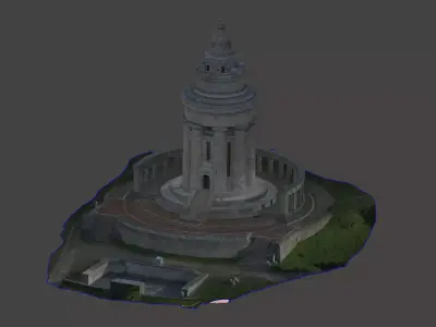 Burschenschaftsdenkmal Free 3D model