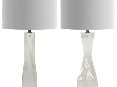 Oirin lamp Low-poly 3D model