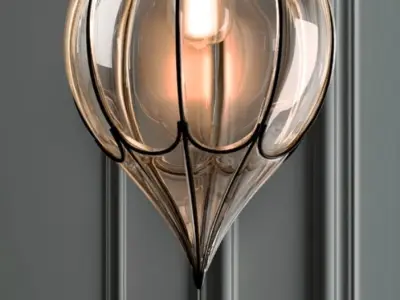 Hanging lamp LOFT HOUSE P-164 3D model