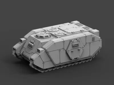 Armored Might AMV Complete Kit 3D print model