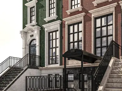 EXTERIOR BUILDING 3D model purchase