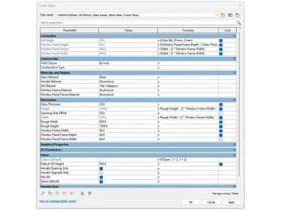 Single Opening Window 3D model