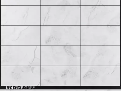 Yurtbay Seramik Kolomb Grey 3D model