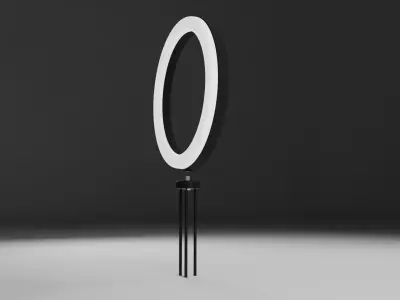 Small Ring Light  Free 3D model