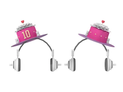 Anime Manga Girl Outfit Low-poly 3D model