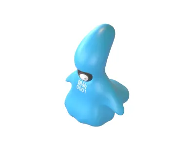 Slime OI v1 0001 Low-poly 3D model