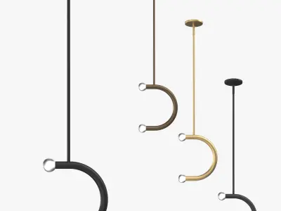 Bower C lighting collection 3D model