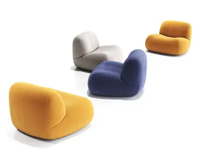 Pukka Armchair 3D model