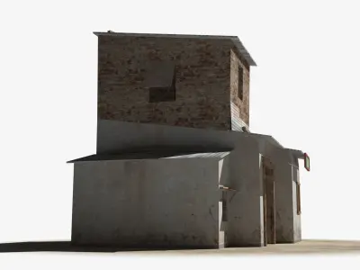 Slum x5 Low-poly 3D model purchase