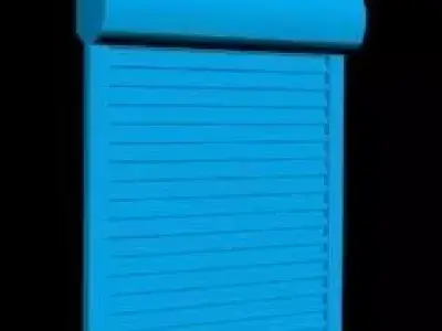 SHUTTER DOOR 3D model
