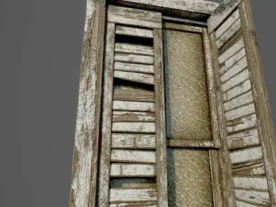 Window-Version 001 Low-poly 3D model