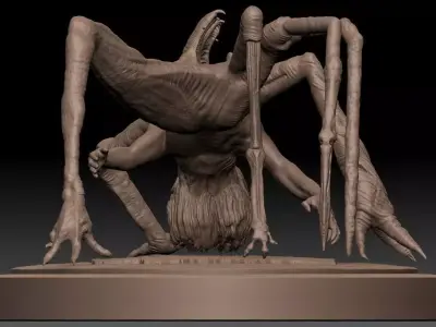 The Thing 2011 - The Splitface original concept 3D model