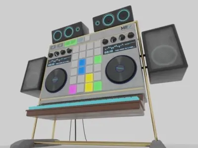 Big Groove Box 3D model