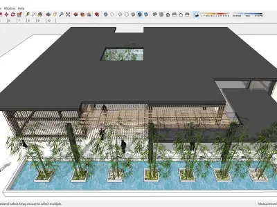 Sketchup Cultral Center 146 3D model