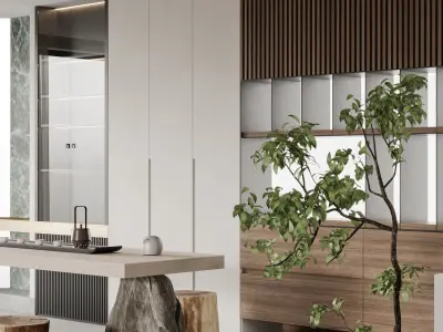  villa interior scenes 3D model buy