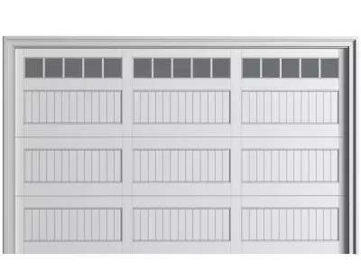 Automatic Classic Modern Garage Doors  3D model