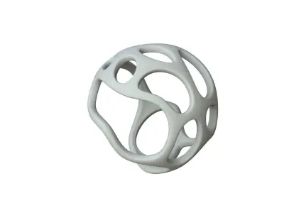 SciFi Cube Object No 33236 Low Poly Shape Texture