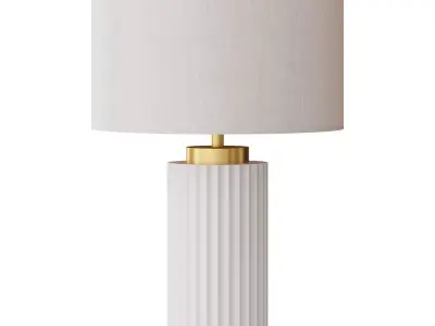 Ionic Table Lamp 3D model