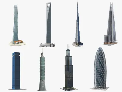  Skyscrapers Collection 10 