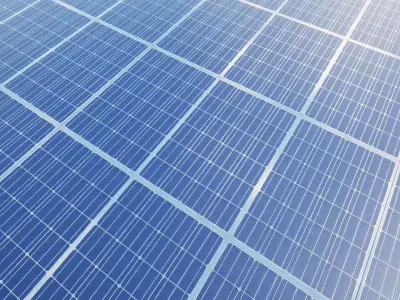 Solar Panel Material Pack Vol 01 3D model