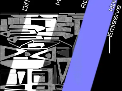 Star Trek Booker Auxiliary Pod Low-poly 3D model