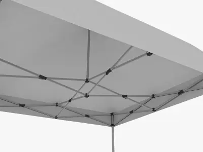 Tent 4x4 3D model
