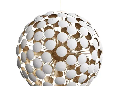 Bilbao Purple Lighting 3D model