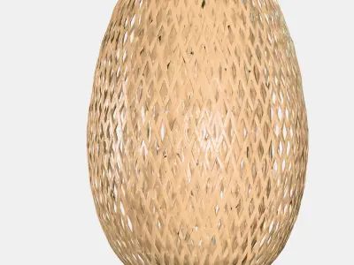 BOJA Table Lamp Low-poly 3D model