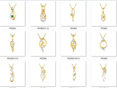 Collection 93 Pendant 3dm stl render details  3D print model