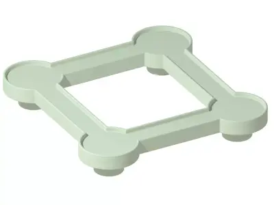 Premium Refrigerator Stand 3D print model